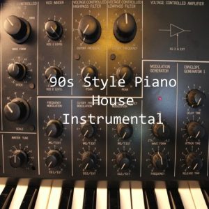 90s Style Piano House Instrumental